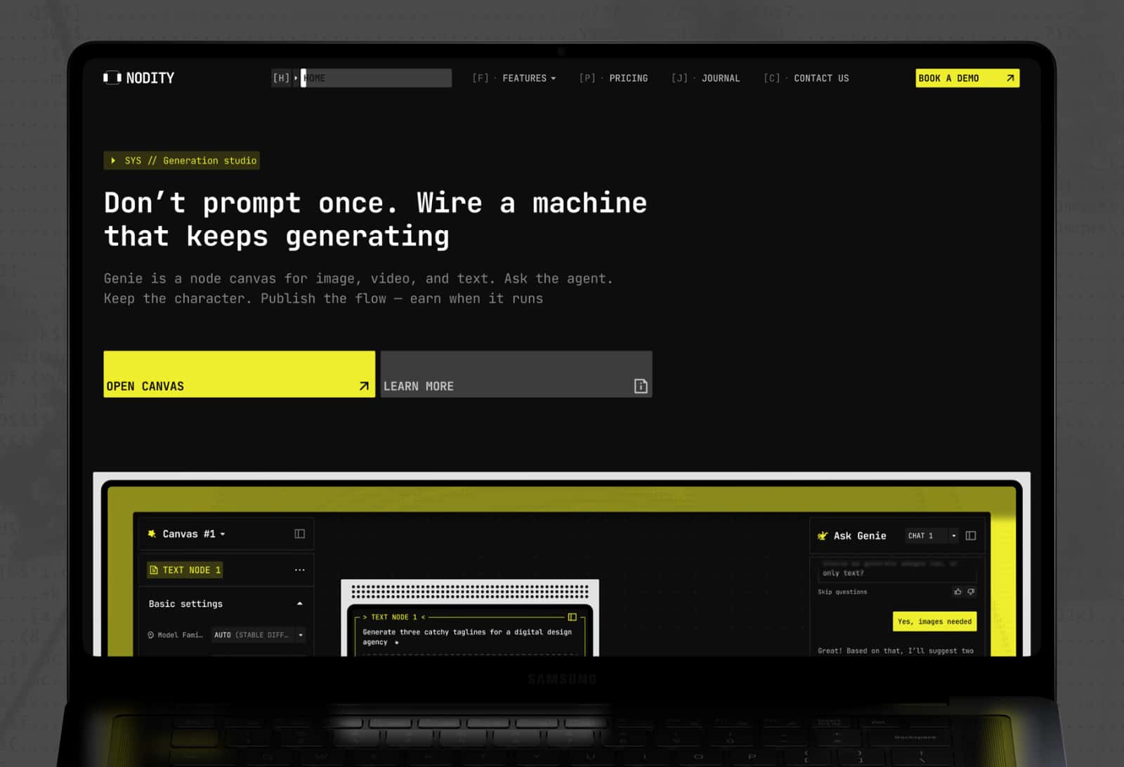 Nodity - modern tech SaaS template for Astro
