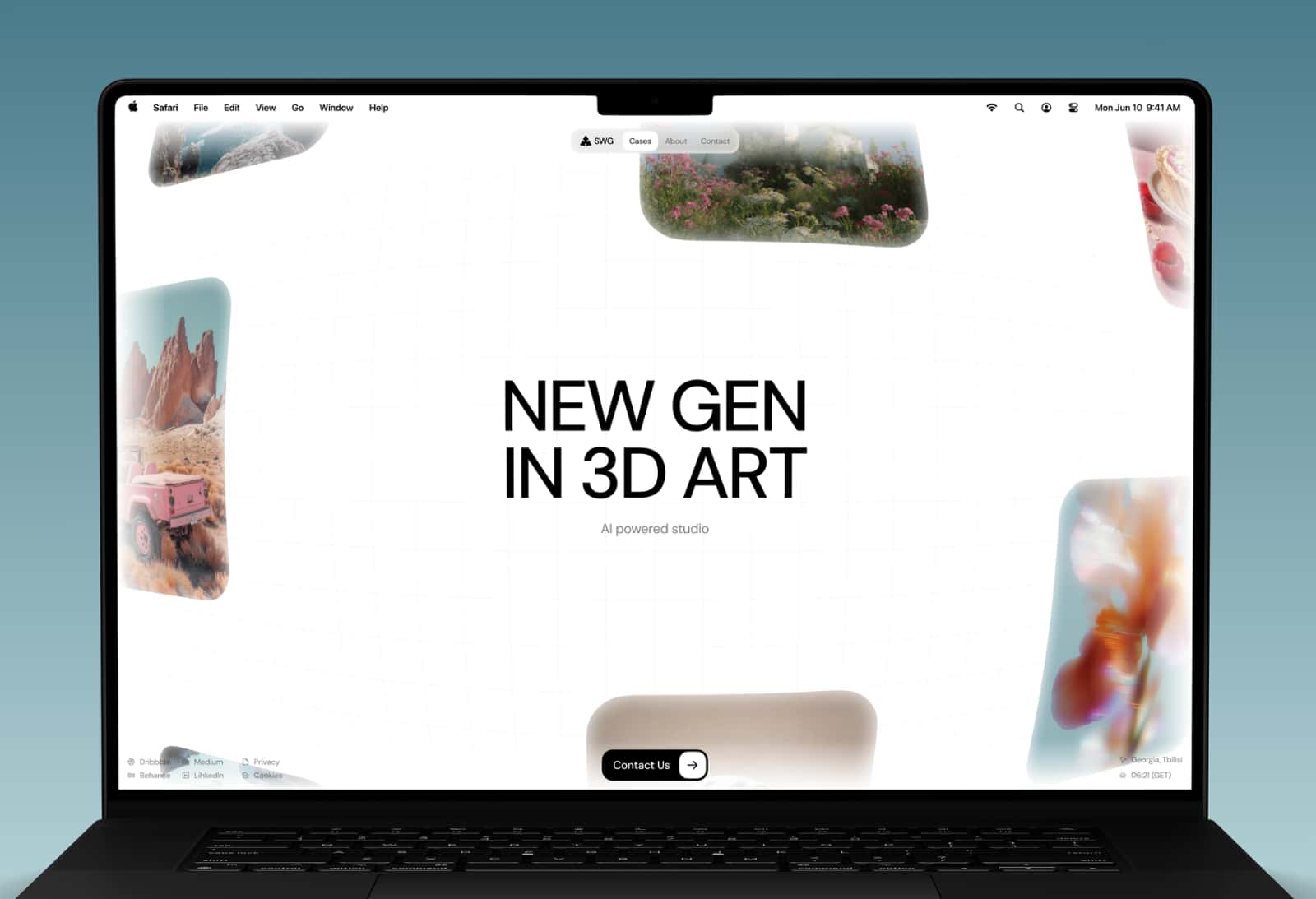 SWG Studio Agency template for Astro